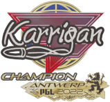 Sticker | karrigan (Champion) | Antwerp 2022