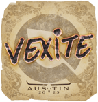 Sticker | vexite | Austin 2025