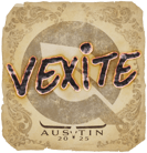 Sticker | vexite | Austin 2025 Sticker | vexite | Austin 2025 image