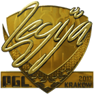 Sticker | LEGIJA (Gold) | Krakow 2017 Sticker | LEGIJA (Gold) | Krakow 2017 image