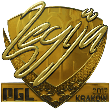 Sticker | LEGIJA (dorada) | Cracovia 2017