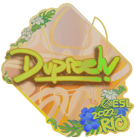 Sticker | dupreeh (Holo) | Rio 2022 image