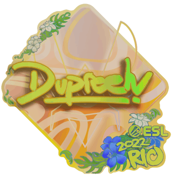 Sticker | dupreeh (holo) | Rio 2022