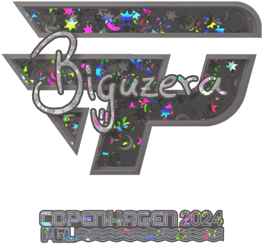 Sticker | biguzera (Glitzer) | Kopenhagen 2024