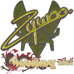 Sticker | ZywOo (Holo) | Shanghai 2024