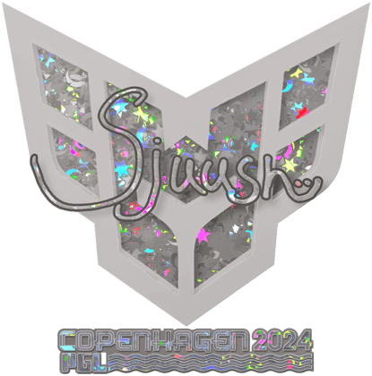 Sticker | sjuush (Kim tuyến) | Copenhagen 2024