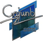 Sticker | cajunb (Foil) | Boston 2018 image