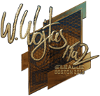 Sticker | TaZ (Gold) | Boston 2018 Sticker | TaZ (Gold) | Boston 2018 image