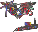 Sticker | TeSeS (Holo) | Stockholm 2021 image