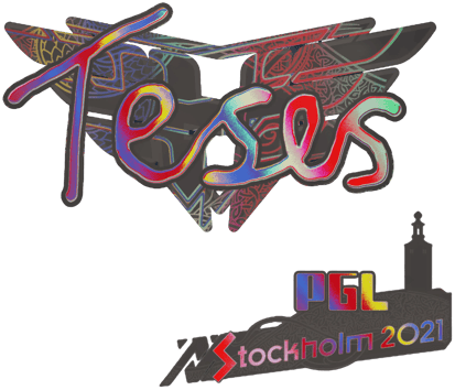 Sticker | TeSeS (holo) | Stockholm 2021