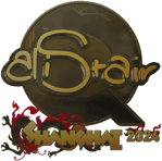 Sticker | aliStair (Gold) | Shanghai 2024