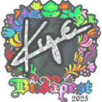 Sticker | kye (Holo) | Budapest 2025