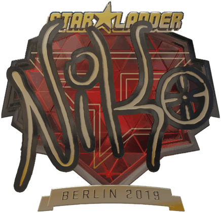 Sticker | NiKo (kulta) | Berliini 2019