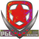 Sticker | Gambit (Holo) | Krakow 2017 Sticker | Gambit (Holo) | Krakow 2017 image