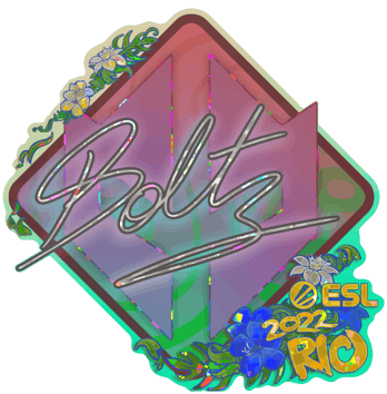 Sticker | boltz (purpurina) | Río 2022