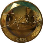 Sticker | JaCkz (Gold) | Katowice 2019 image