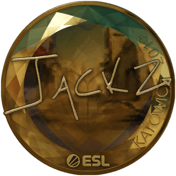 Sticker | JaCkz (dorada) | Katowice 2019