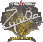 Sticker | ZywOo | Berlin 2019 Sticker | ZywOo | Berlin 2019 image
