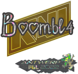 Sticker | Boombl4 (Glitter) | Antwerp 2022