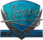 Sticker | n0thing (Foil) | Krakow 2017 image