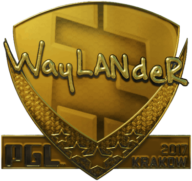 Sticker | wayLander(금박) | 크라쿠프 2017