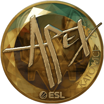 Sticker | apEX (Gold) | Kattowitz 2019