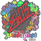 Sticker | sk0R (Holo) | Budapest 2025 Sticker | sk0R (Holo) | Budapest 2025 image