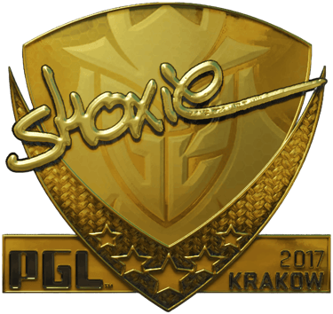Sticker | shox（黃金）| Krakow 2017