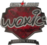 Sticker | woxic (Foil) | Berlin 2019