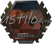 Sticker | USTILO (Foil) | London 2018
