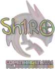 Sticker | sh1ro (Holo) | Copenhagen 2024 image