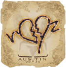 Sticker | ropz | Austin 2025 image