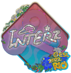Sticker | interz (Glitter) | Rio 2022
