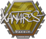 Sticker | XANTARES | London 2018 image