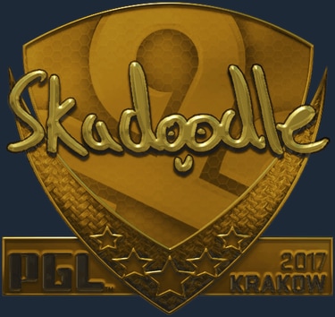 Sticker | Skadoodle(금박) | 크라쿠프 2017