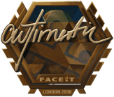 Sticker | autimatic (Gold) | London 2018 image