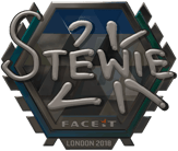 Sticker | Stewie2K (Foil) | London 2018 image