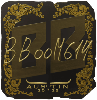Sticker | Boombl4 (Oro) | Austin 2025