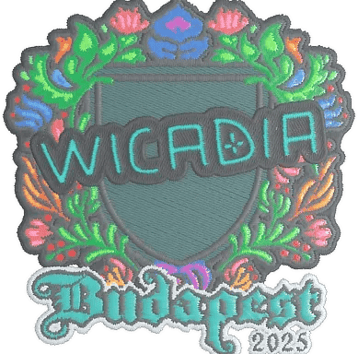 Sticker | Wicadia (Embroidered) | Budapest 2025
