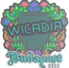 Sticker | Wicadia (Embroidered) | Budapest 2025 Sticker | Wicadia (Embroidered) | Budapest 2025 image