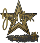 Sticker | junior (Gold) | Antwerp 2022