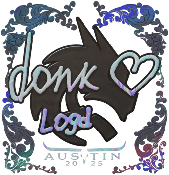 Sticker | donk (holo) | Austin 2025