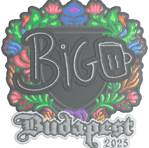 Sticker | biguzera (Embroidered) | Budapest 2025