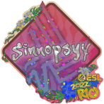 Sticker | sinnopsyy (Glitter) | Rio 2022