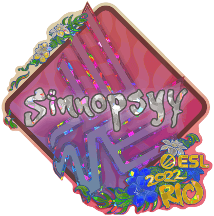 Sticker | sinnopsyy (Glitter) | Rio 2022