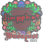 Sticker | Jimpphat (Embroidered) | Budapest 2025