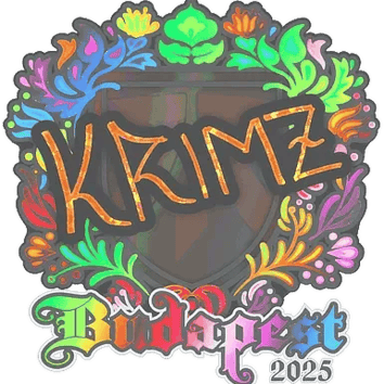 Çıkartma | KRIMZ (Holo) | Budapeşte 2025