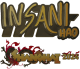 Sticker | insani (Gold) | Shanghai 2024 image