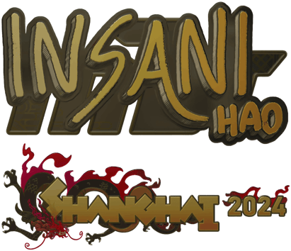Sticker | insani (ทอง) | Shanghai 2024