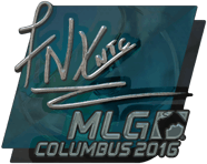 Sticker | fnx (Foil) | MLG Columbus 2016